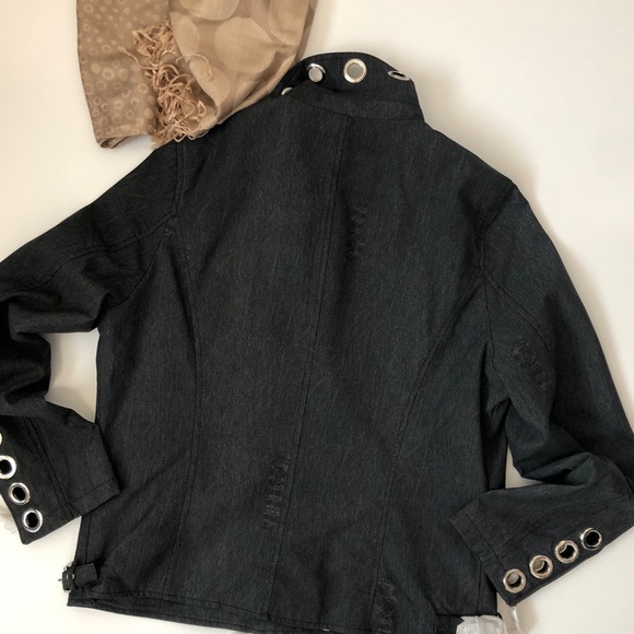 🎊HOSTPICK🎉Bikers Vegan Leather Jacket - Picture 10 of 16